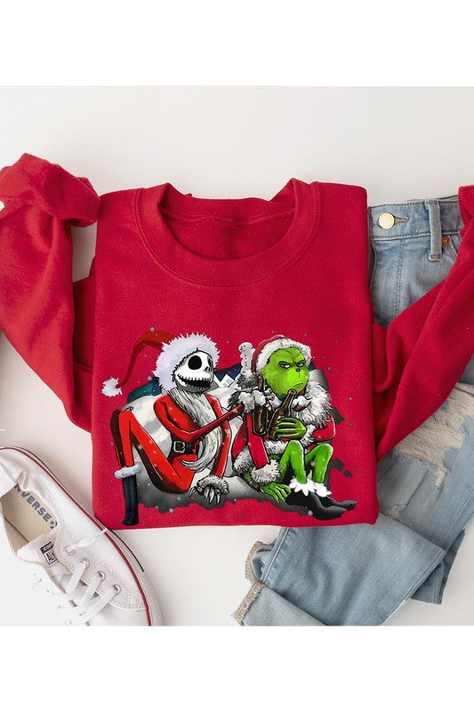 Grinch SweatShirt Plus