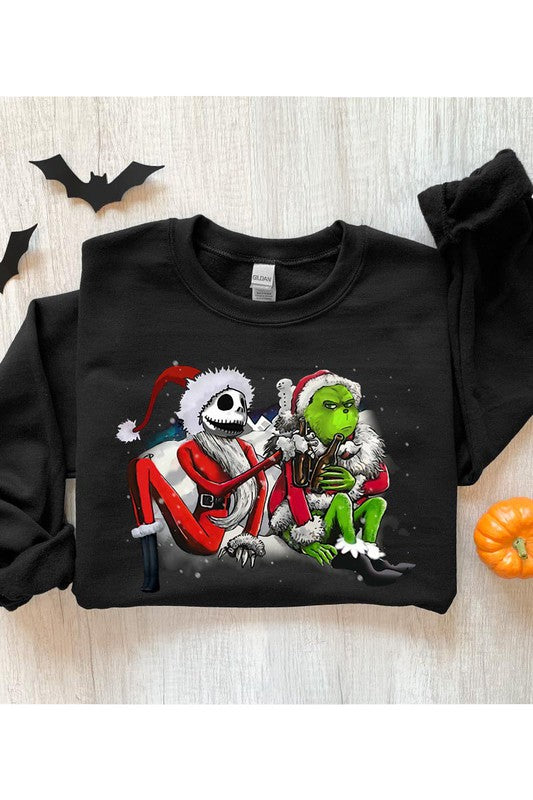 Grinch SweatShirt Plus