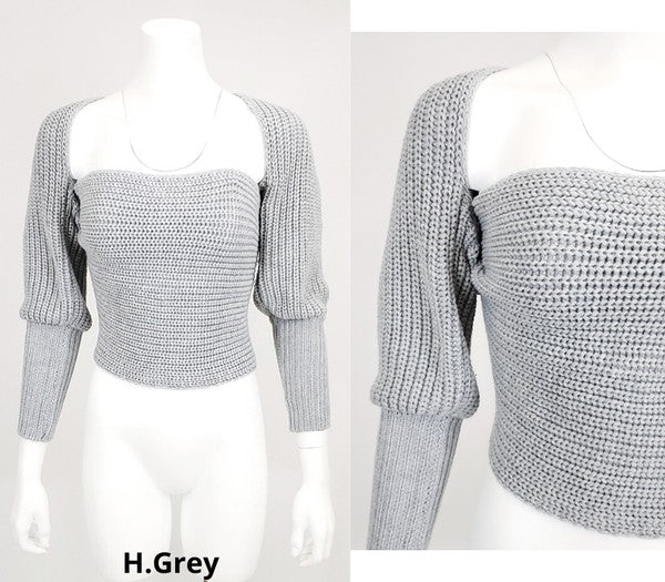 Wrap Bolero Sweater