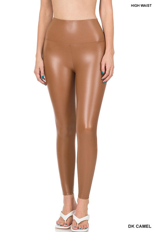 Faux Leather Leggings
