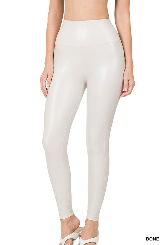 Faux Leather Leggings
