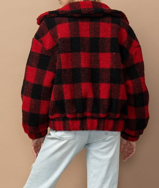 Plaid Checker Jacket