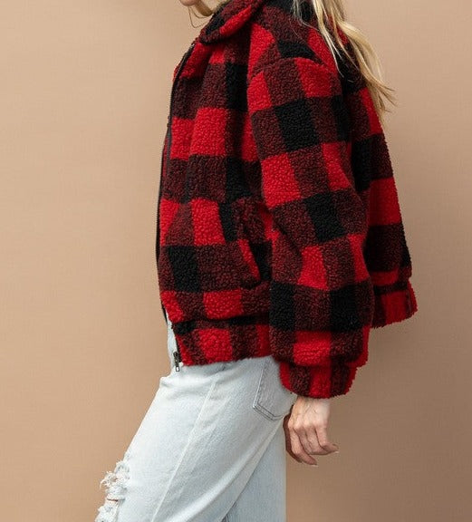 Plaid Checker Jacket
