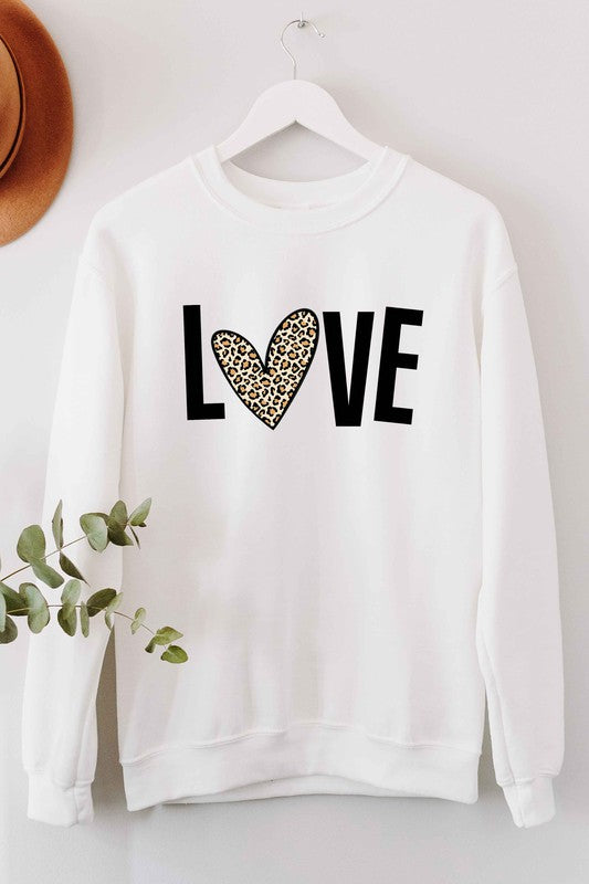 Pink Leopard Sweatshirt