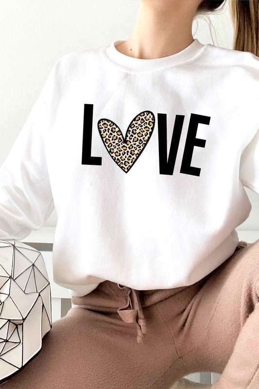 Pink Leopard Sweatshirt