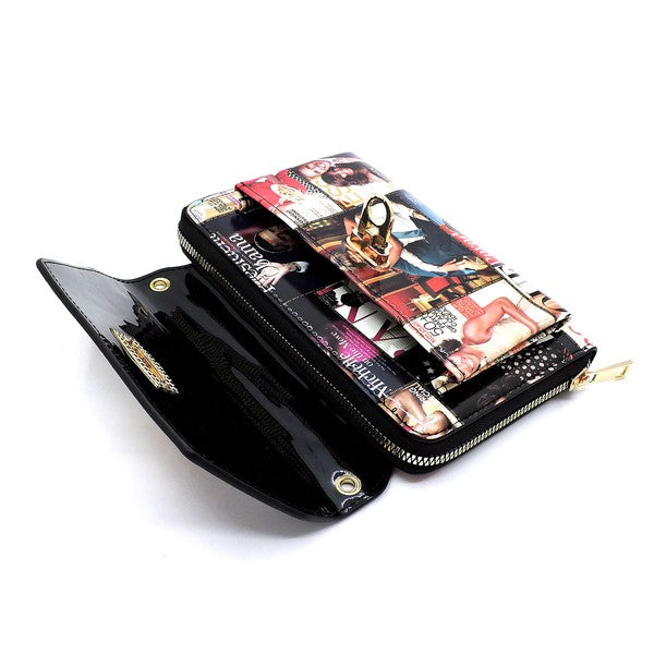 Crossbody Clutch Wallet