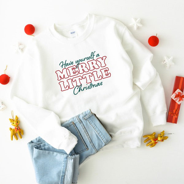 Merry Little Christmas Youth Sweatshirt