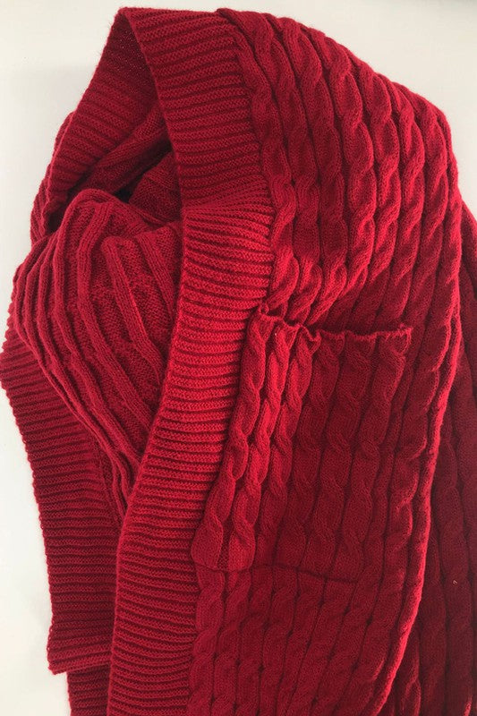 Long Maxi Sweater Cardigan Plus