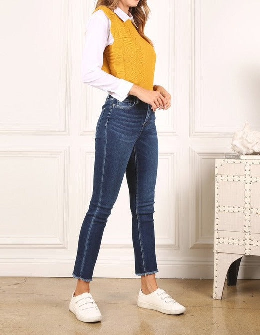 Ruffle Sweater Vest