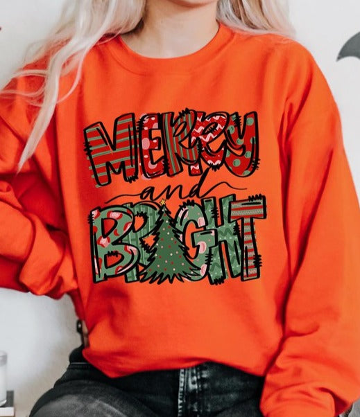 Merry & Bright Sweatshirt