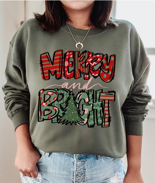 Merry & Bright Sweatshirt