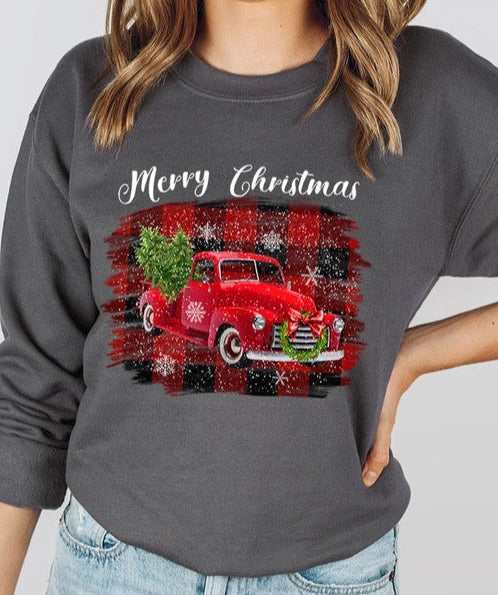 Truck Fleece Sweatshirt