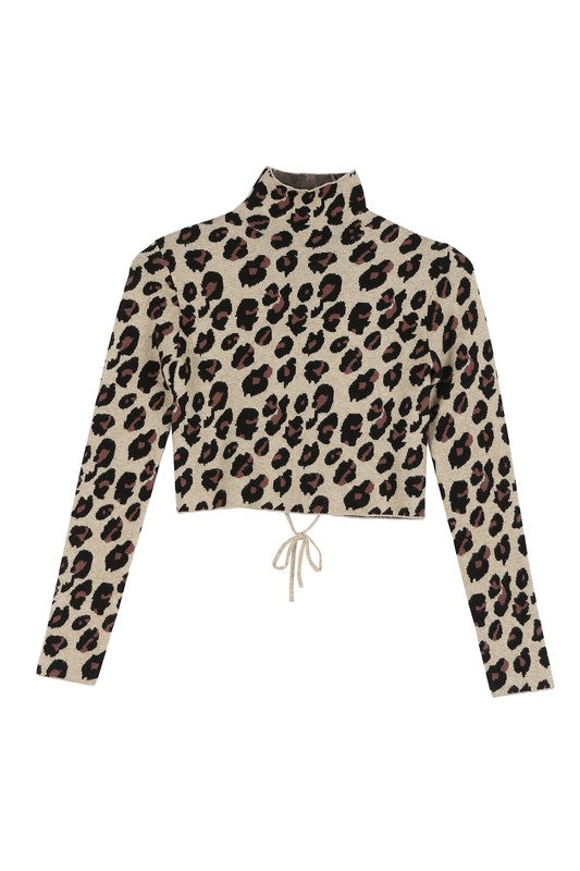 Lace Up Sweater