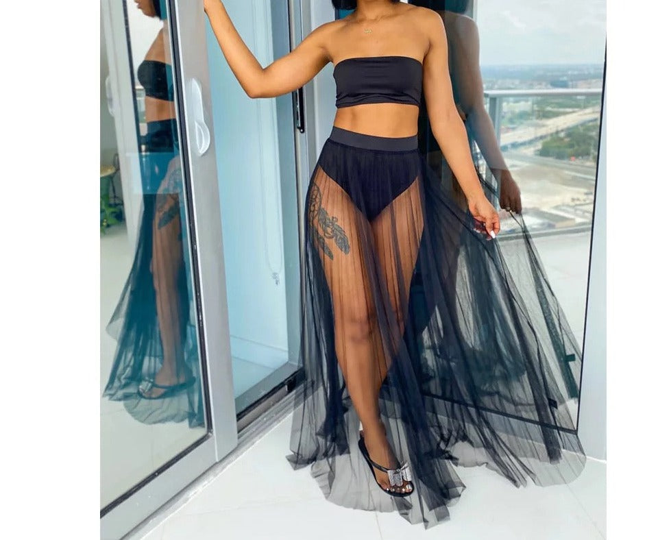 Mesh Two Piece Bikini