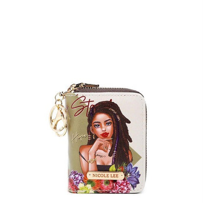 Double Zip Card Holder