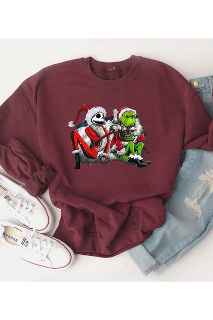 Grinch SweatShirt Plus
