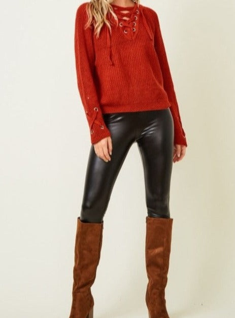 Drawstring Sweater