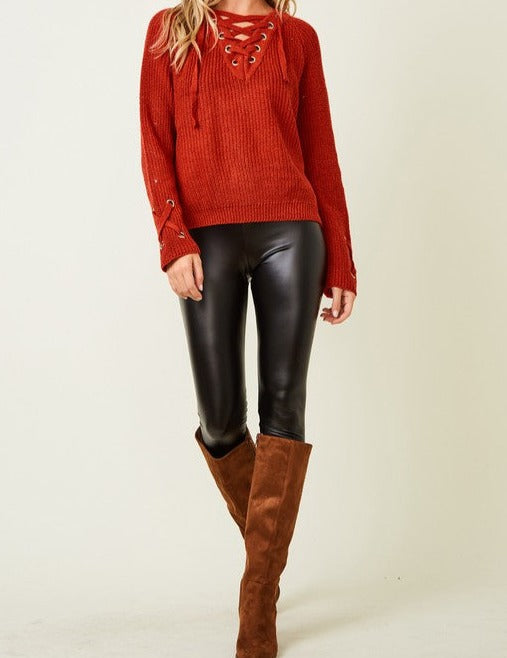 Drawstring Sweater
