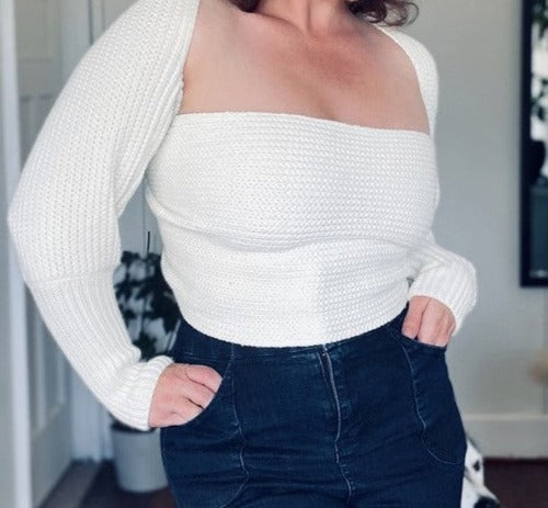 Wrap Bolero Sweater