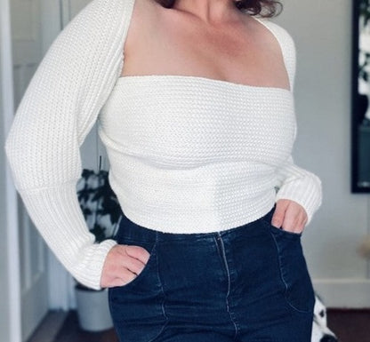Wrap Bolero Sweater