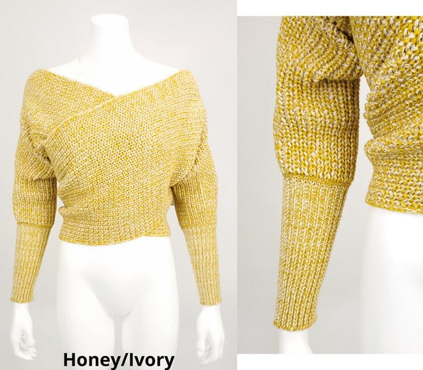 Wrap Bolero Sweater