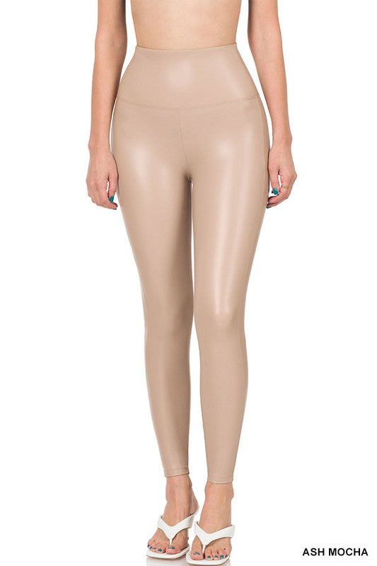 Faux Leather Leggings