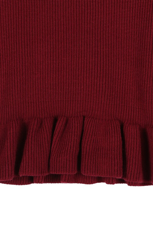 Peplum Sweater