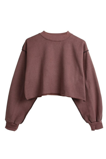 Crop Top Sweatshirt