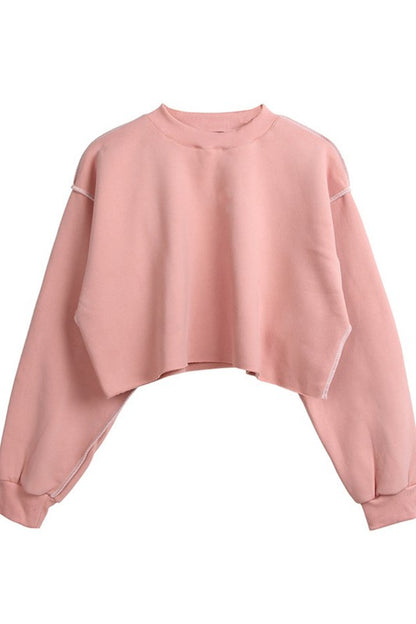 Crop Top Sweatshirt
