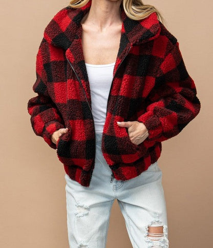 Plaid Checker Jacket