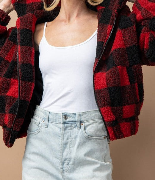 Plaid Checker Jacket