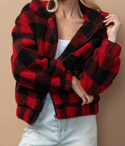 Plaid Checker Jacket
