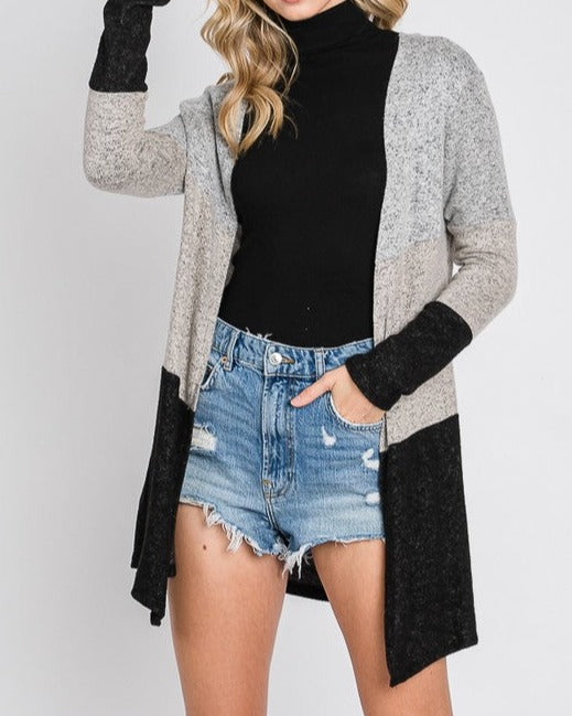 Blocked Cardigan