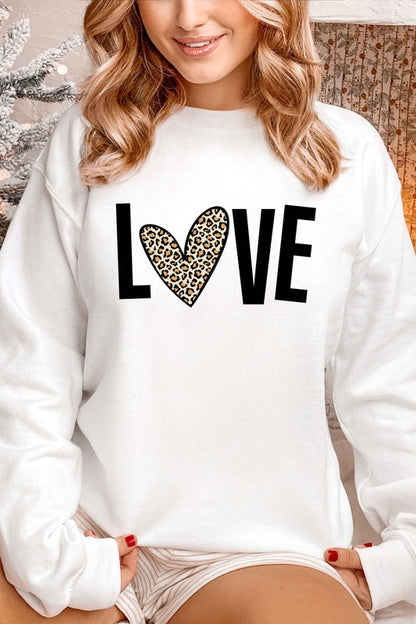 Pink Leopard Sweatshirt