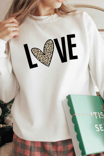 Pink Leopard Sweatshirt