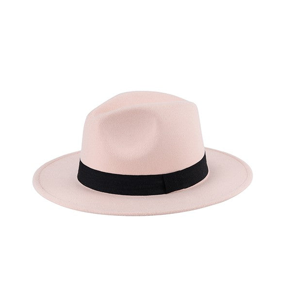 Suede Felt Fedora