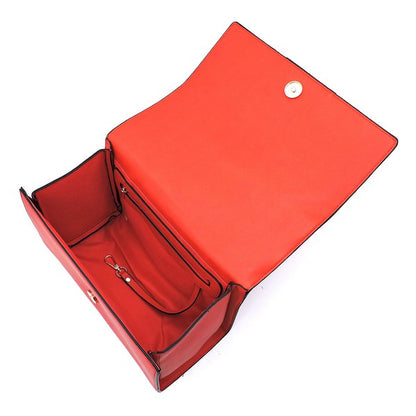 Queen Bee Stripe 2 in 1 Boxy Satchel