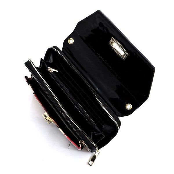 Crossbody Clutch Wallet