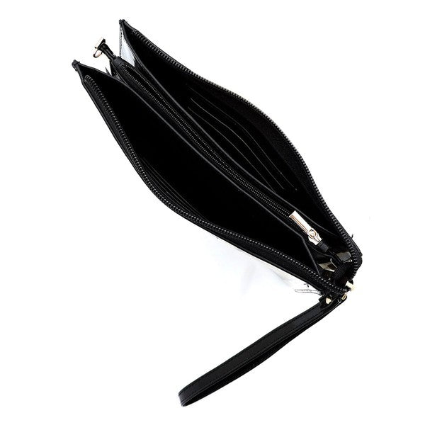 Crossbody Clutch Wallet Wristlet