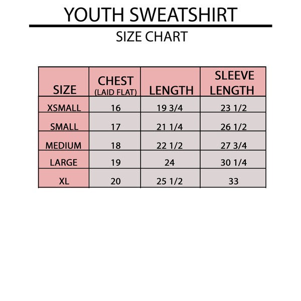 Merry Little Christmas Youth Sweatshirt