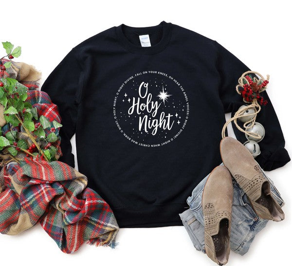 Holy Night Sweatshirt Plus