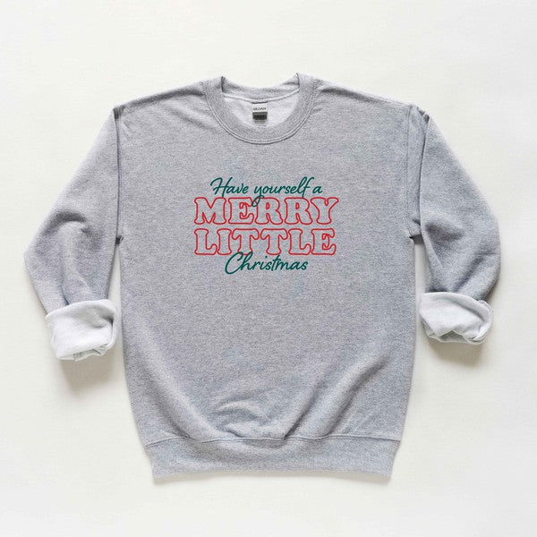 Merry Little Christmas Youth Sweatshirt