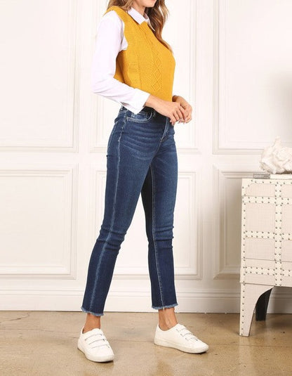 Ruffle Sweater Vest