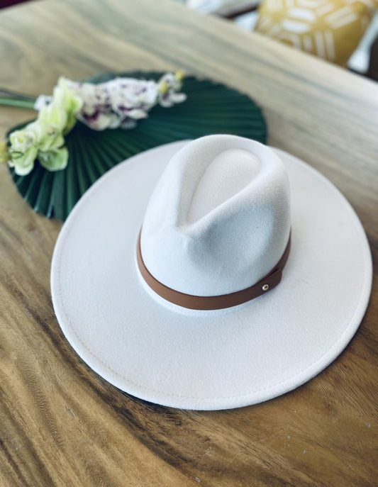 Wide Brim Fedora
