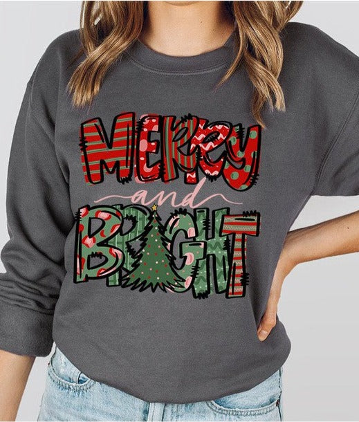 Merry & Bright Sweatshirt