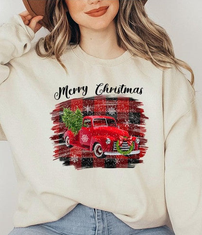 Truck Fleece Sweatshirt
