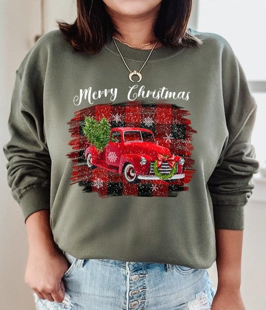 Truck Fleece Sweatshirt