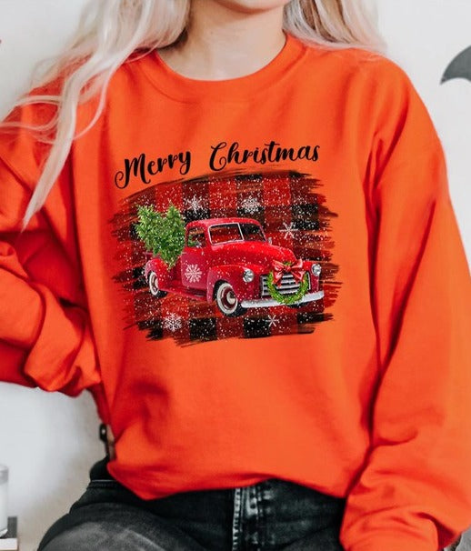 Truck Fleece Sweatshirt
