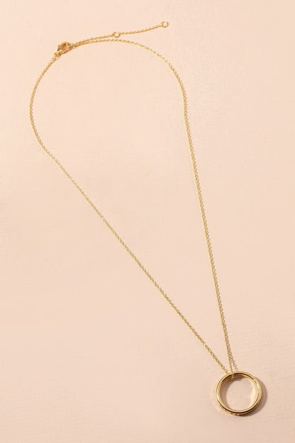 You're My Person Circle Pendant Necklace